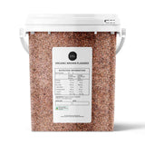 Darrahopens Food & Beverage 800g Organic Brown Linseed Flaxseed Tub Whole Flax Seed Non GMO Omega3 6 Fibre