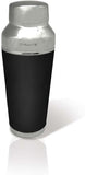 Darrahopens Food & Beverage > Alcoholic Beverages > Wine 700ml Vin Bouquet Cocktail Shaker Shaker with Strainer in Silver/Black