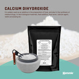 Darrahopens Food & Beverage Bulk 10Kg Food Grade Calcium Hydroxide Powder FCC Hydrated Slaked Pickling Lime