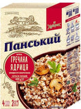 Darrahopens Food & Beverage > Groceries Ukrainian Buckwheat Groats Roasted Kasha GMO Free 400g Grechka Sachets 1 Packet