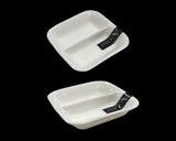 Darrahopens Food & Beverage > Pantry > Condiments & Sauces bulk 48 Bone China 2 Section Sauce Spice Dish 9cm