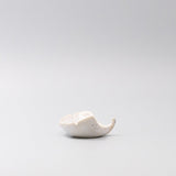 Darrahopens Food & Beverage > Pantry > Condiments & Sauces Gingko Leaf Sauce Dish 30ml Ivory Fleck