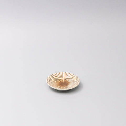 Darrahopens Food & Beverage > Pantry > Condiments & Sauces Sauce Dish 8cm Radiant Line Toffee Stripe Glaze