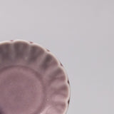 Darrahopens Food & Beverage > Pantry > Condiments & Sauces Sauce Dish 8cm Scallop Lilac Gloss Glaze