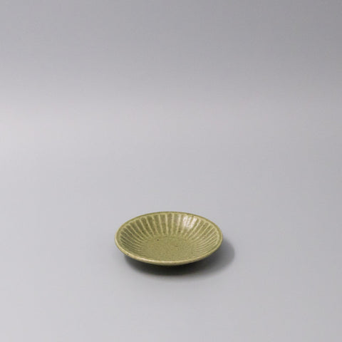 Darrahopens Food & Beverage > Pantry > Condiments & Sauces Sauce Dish 9.5cm Sunburst Green Glaze