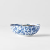 Darrahopens Food & Beverage > Pantry > Condiments & Sauces Sauce Dish Organic 11cm Blue Daisy Glaze