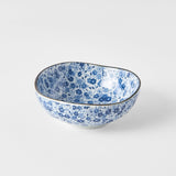Darrahopens Food & Beverage > Pantry > Condiments & Sauces Sauce Dish Organic 11cm Blue Daisy Glaze