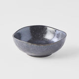 Darrahopens Food & Beverage > Pantry > Condiments & Sauces Sauce Dish Organic 11cm Kanso Matte Black Glaze