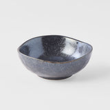 Darrahopens Food & Beverage > Pantry > Condiments & Sauces Sauce Dish Organic 11cm Kanso Matte Black Glaze