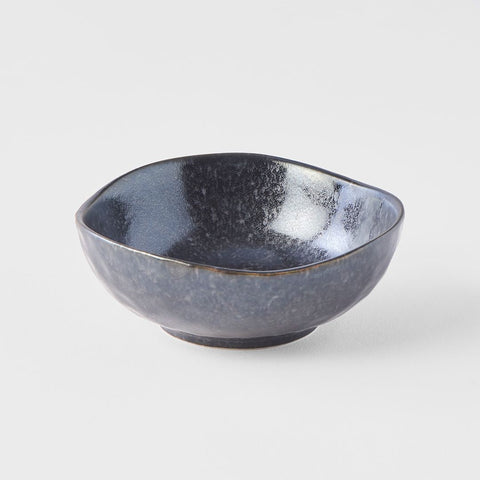 Darrahopens Food & Beverage > Pantry > Condiments & Sauces Sauce Dish Organic 11cm Kanso Matte Black Glaze