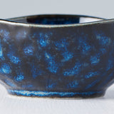 Darrahopens Food & Beverage > Pantry > Condiments & Sauces Sauce Dish Organic Shape 8.5cm Kanso Indigo Blue Glaze