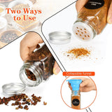 Darrahopens Food & Beverage > Pantry > Seasonings & Spices CARLA HOME 24 Glass Spice Jars with Lids, Shaker Tops, 180 Spice Labels, White Pen & Funnel for Kitchen Organization, Spice Rack, Seasoning & Herb Storage