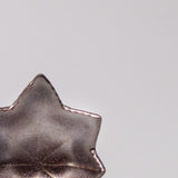 Darrahopens Food & Beverage > Pantry > Seasonings & Spices Sauce Dish Maple Leaf 6cm Metallic Lustre Glaze