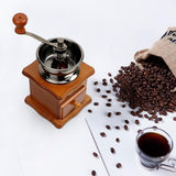 Darrahopens Food & Beverage > Pantry > Seasonings & Spices Wooden Hand Coffee Grinder - Manual Roller Mill with Ceramic Burrs