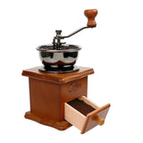 Darrahopens Food & Beverage > Pantry > Seasonings & Spices Wooden Hand Coffee Grinder - Manual Roller Mill with Ceramic Burrs