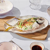 Darrahopens Food & Beverage > Pantry > Teas & Accessories 5in Beautiful Ceramic Bowl Purple Exquisite Ceramic Soup Bowls for Salad Pasta Rice Dessert In Australia - Darrahopens