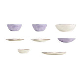 Darrahopens Food & Beverage > Pantry > Teas & Accessories 5in Beautiful Ceramic Bowl Purple Exquisite Ceramic Soup Bowls for Salad Pasta Rice Dessert In Australia - Darrahopens