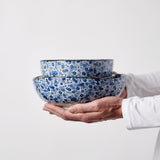 Darrahopens Food & Beverage > Pantry > Teas & Accessories Bowl 13cm Blue Daisy Glaze