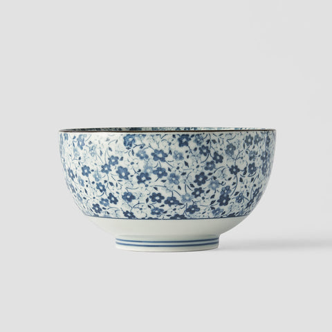 Darrahopens Food & Beverage > Pantry > Teas & Accessories Bowl 13cm Blue Daisy Glaze