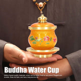 Darrahopens Food & Beverage > Pantry > Teas & Accessories Buddhism Water Supply Cup Home Buddha Worship Family Tribute Holy Supplies Coloured Glaze Small In Australia - Darrahopens