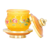 Darrahopens Food & Beverage > Pantry > Teas & Accessories Buddhism Water Supply Cup Home Buddha Worship Family Tribute Holy Supplies Coloured Glaze Small In Australia - Darrahopens