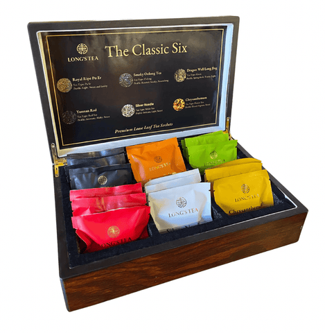 Darrahopens Food & Beverage > Pantry > Teas & Accessories Long's Tea Classic Six Collection Tea Chest
