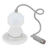 Darrahopens Food & Beverage > Pantry > Teas & Accessories Silicone Tea Infuser Cute Diver Shape Loose Tea Leaf Filter Tea Diffuser Strainer with Chain and Drip Tray for Home Grey In Australia - Darrahopens
