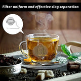 Darrahopens Food & Beverage > Pantry > Teas & Accessories Tea filter - 3 pieces - Stainless steel tea filter - Tea ball filter - Tea filter pot - Infusion ball - Stainless steel tea filter - with extended chain hook - Round tea filter