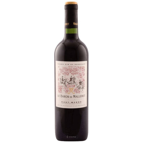 Darrahopens Food & Beverage > Spirits Le Baron De Malleret Haut-Medoc 750ML