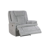 Darrahopens Furniture > Bar Stools & Chairs > Arm Chairs & Recliners 1 Seater Power Recliner Chair in Grey In Australia - Darrahopens