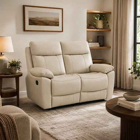 2 Seater Top Grain Leather Electric Recliner Sofa In Australia - Darrahopens