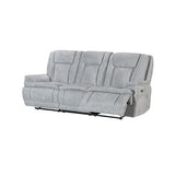 Darrahopens Furniture > Bar Stools & Chairs > Arm Chairs & Recliners 3+1+1 Seater Power Recliner Sofa Set in Grey In Australia - Darrahopens