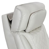 Darrahopens Furniture > Bar Stools & Chairs > Arm Chairs & Recliners 3+2 Seater Power Recliner Sofa Set with LED Light In Grey