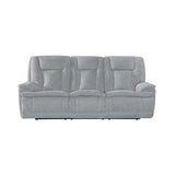 Darrahopens Furniture > Bar Stools & Chairs > Arm Chairs & Recliners 3 Seater Power Recliner Chair in Grey In Australia - Darrahopens