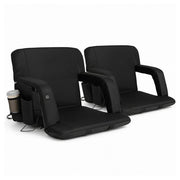 Darrahopens Furniture > Bar Stools & Chairs > Arm Chairs & Recliners Artiss 2X Floor Lounge Sofa Bed With Armrest Heated Cushion