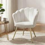 Darrahopens Furniture > Bar Stools & Chairs > Arm Chairs & Recliners Artiss Armchair Teddy Fleece White Callista