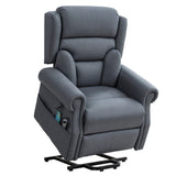 Darrahopens Furniture > Bar Stools & Chairs > Arm Chairs & Recliners Artiss Electric Recliner Chair Power Lift Massage Heated Recliner Sofa