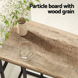 Darrahopens Furniture > Bar Stools & Chairs > Arm Chairs & Recliners Artiss Floor Lounge & Coffee Table Set, Swviel Foldable Linen Sofa Chair White, C-Shaped Side Table Walnut