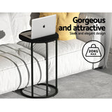 Darrahopens Furniture > Bar Stools & Chairs > Arm Chairs & Recliners Artiss Floor Sofa Chair & Coffee Table Set, Swivel Lounge Recliner Side Tables