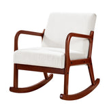 Darrahopens Furniture > Bar Stools & Chairs > Arm Chairs & Recliners Artiss Rocking Armchair Nursing Chair Corduroy Beige