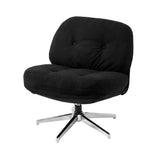 Darrahopens Furniture > Bar Stools & Chairs > Arm Chairs & Recliners Artiss Swivel Chair Nursing Armchair Lounge Corduroy Steel Star Base Black In Australia - Darrahopens