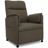 Darrahopens Furniture > Bar Stools & Chairs > Arm Chairs & Recliners FORTIA Electric Armchair Recliner, Single Fabric Chair, Biege
