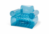 Darrahopens Furniture > Bar Stools & Chairs > Arm Chairs & Recliners Intex Transparent Blue Inflatable Armchair 66503