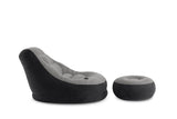 Darrahopens Furniture > Bar Stools & Chairs > Arm Chairs & Recliners Intex Ultra Lounge Inflatable Chair and ottoman 68564