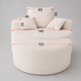 Darrahopens Furniture > Bar Stools & Chairs > Arm Chairs & Recliners Leon Lounge Armchair
