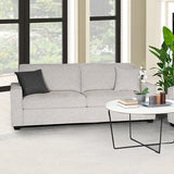 Darrahopens Furniture > Bar Stools & Chairs > Arm Chairs & Recliners Milano 3 Seater Sofa Set Polyester Fabric Multilayer Two Pillows Attached Individual Pocket Spring