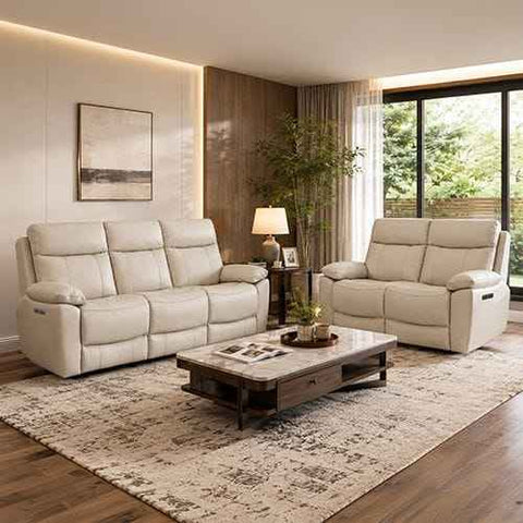 Multiple Seater Top Grain Leather Electric Recliner Sofa In Australia - Darrahopens