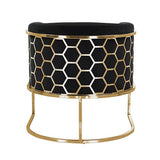 Darrahopens Furniture > Bar Stools & Chairs > Arm Chairs & Recliners Vinatge Arm Chair Black Velvet