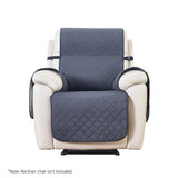 Darrahopens Furniture > Bar Stools & Chairs Artiss Recliner Chair Cover 100% Water Resistant Grey