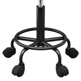 Darrahopens Furniture > Bar Stools & Chairs Artiss Salon Stool Swivel Height Adjustable Round Barber Spa Chair Black